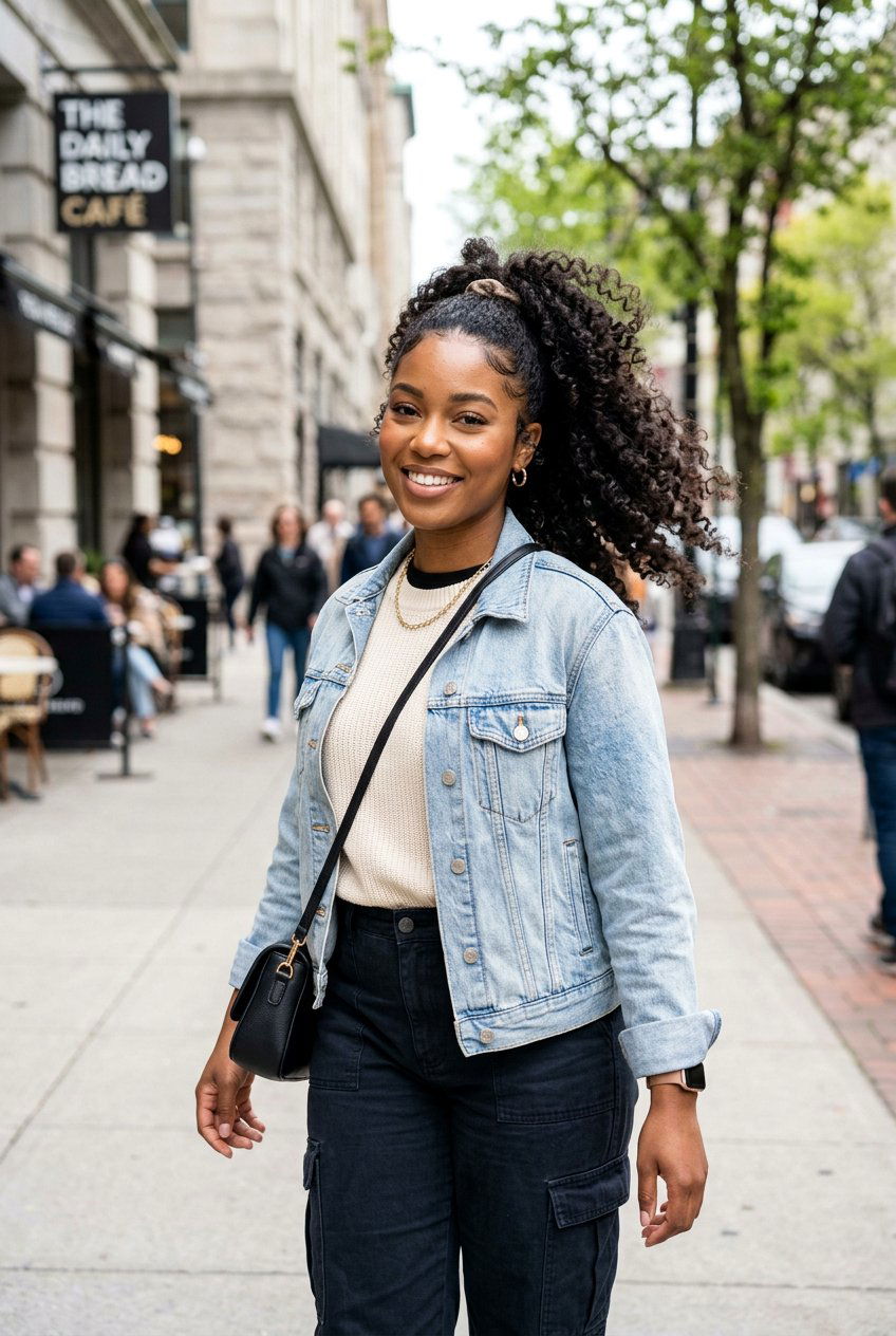 Curly High Ponytail For Everyday Wear - 20 curly high ponytail - 20 curly high ponytail