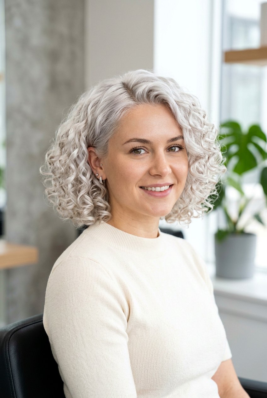 20 Stunning Icy Platinum Bob Looks You Need to Try This Year