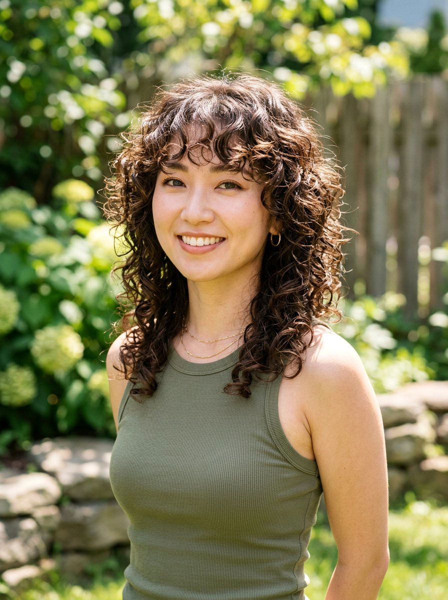 Curly Japanese Wolf Cut Medium Hair - 20 japanese wolf cut for medium hair - 20 japanese wolf cut for medium hair