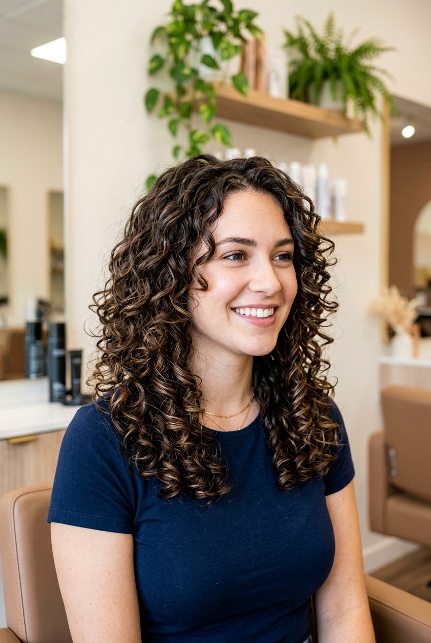 Curly Layered Haircut - 20 layered hairstyles for women over 50 - 20 layered hairstyles for women over 50