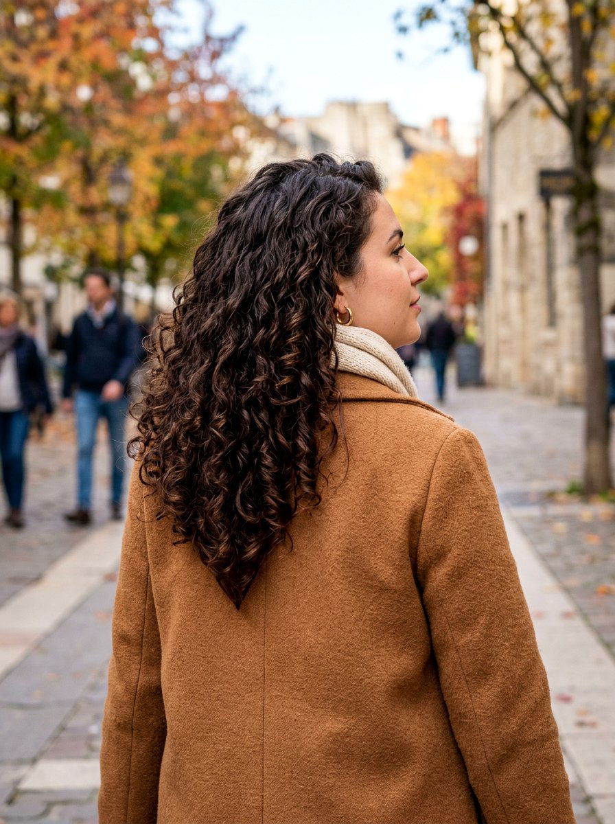 Curly Layered V Cut Hair For Round Face - 20 curly layered haircut for round face women - 20 curly layered haircut for round face women