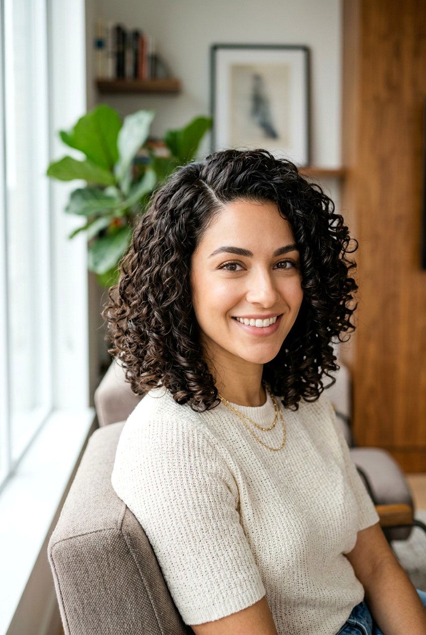 Curly Lob Haircut For Heart Shaped Face - 20 curly haircut for heart shaped face - 20 curly haircut for heart shaped face