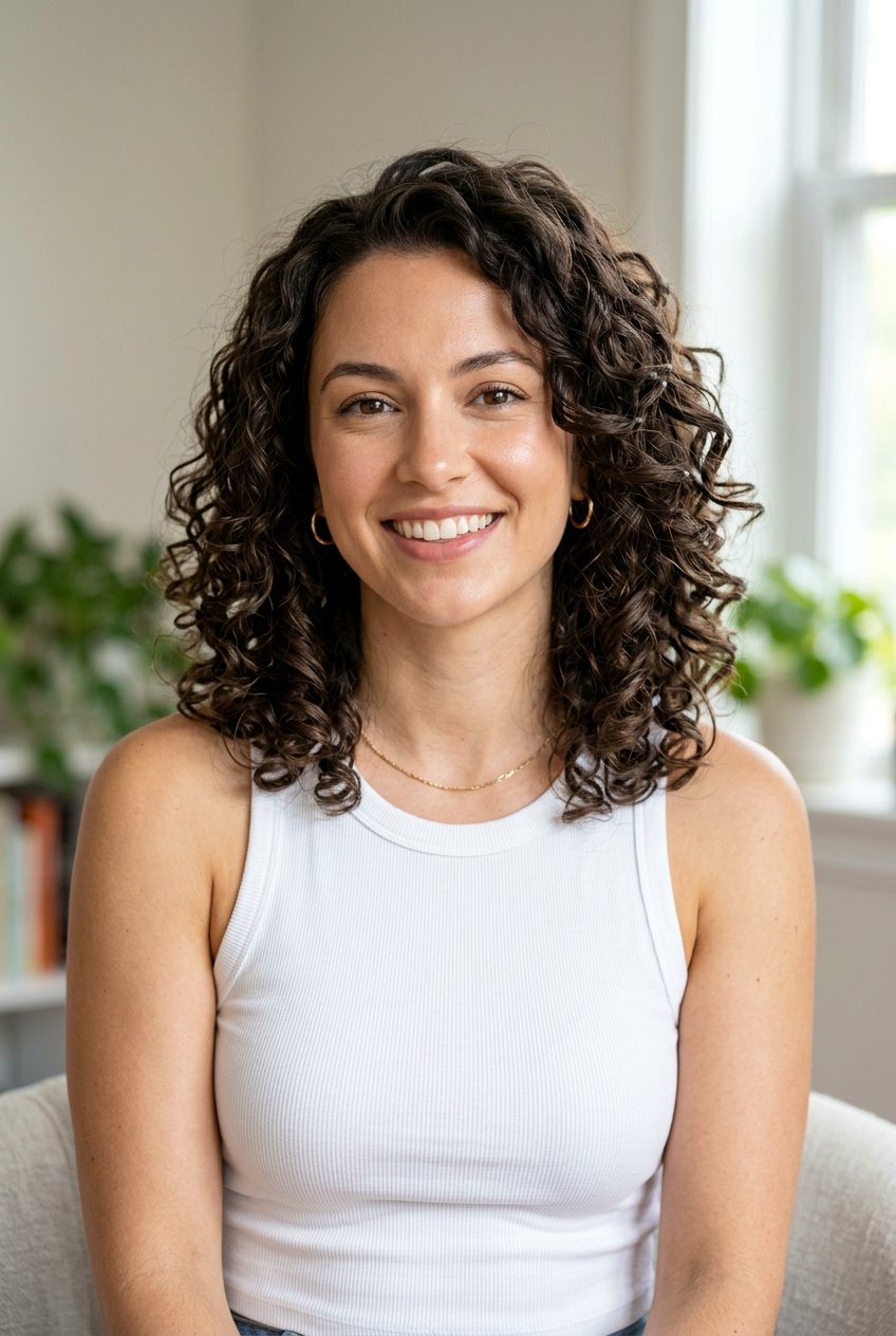 Curly Lob Haircut For Oval Face - 20 curly lob haircut - 20 curly lob haircut