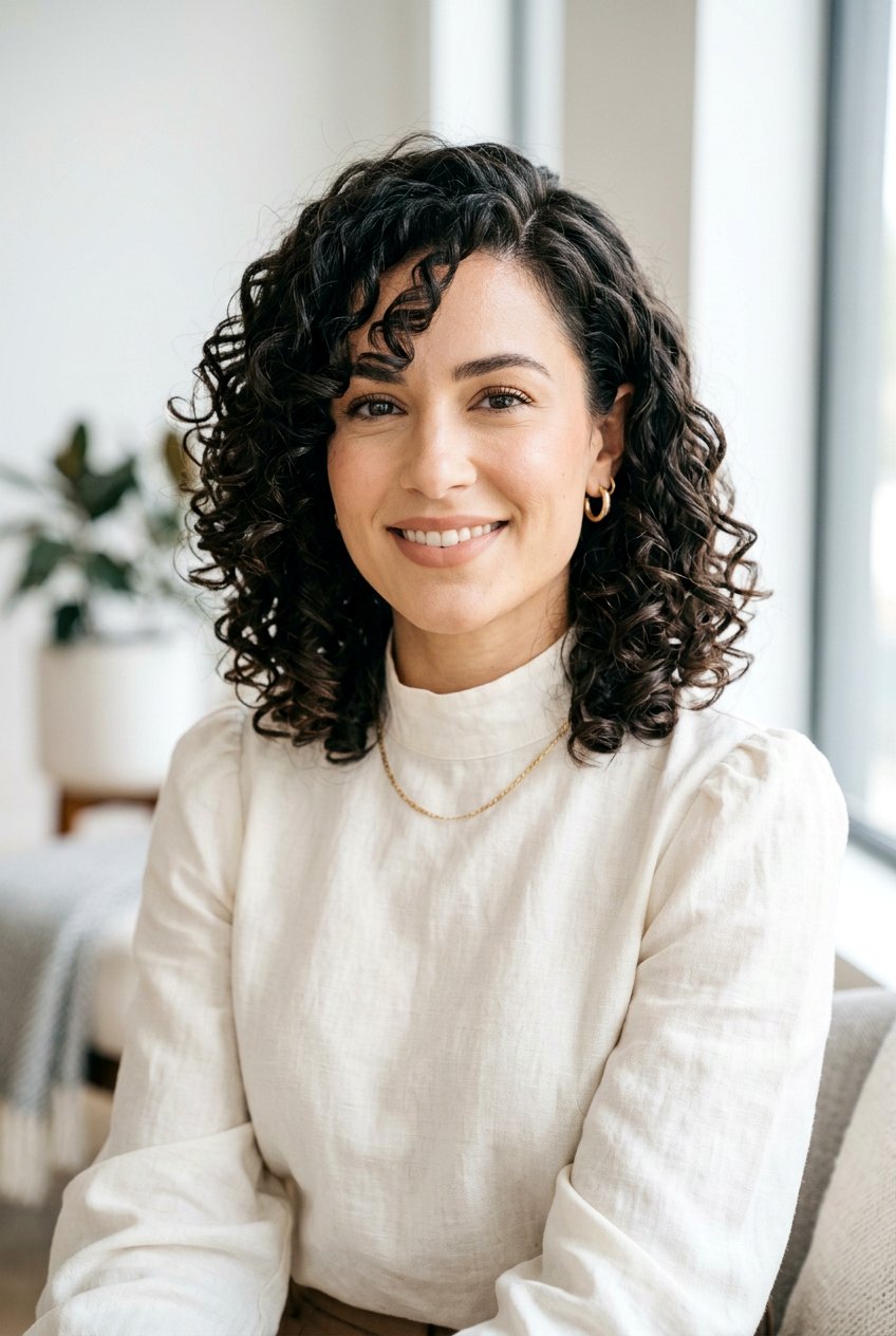 Curly Lob Haircut For Square Face - 20 curly lob haircut - 20 curly lob haircut