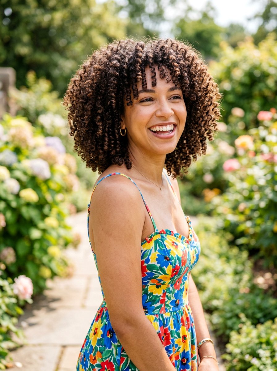 Curly Medium Bob Haircut - 20 haircut to transition from long to short hair - 20 haircut to transition from long to short hair