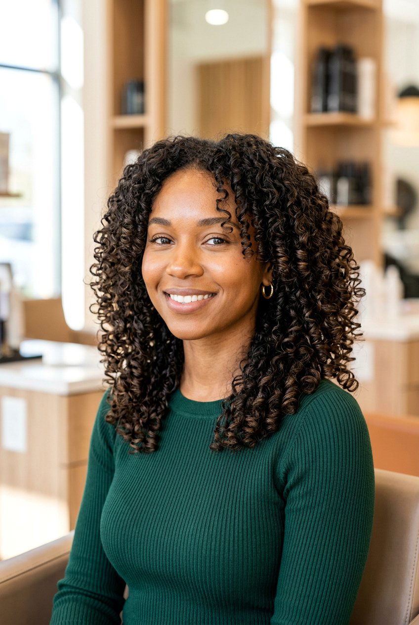 Curly Medium Layered Haircut - 20 medium layered haircuts - 20 medium layered haircuts