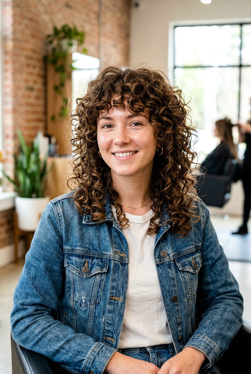 Curly Modern Shag Haircut - 20 modern shag haircut with texture - 20 modern shag haircut with texture