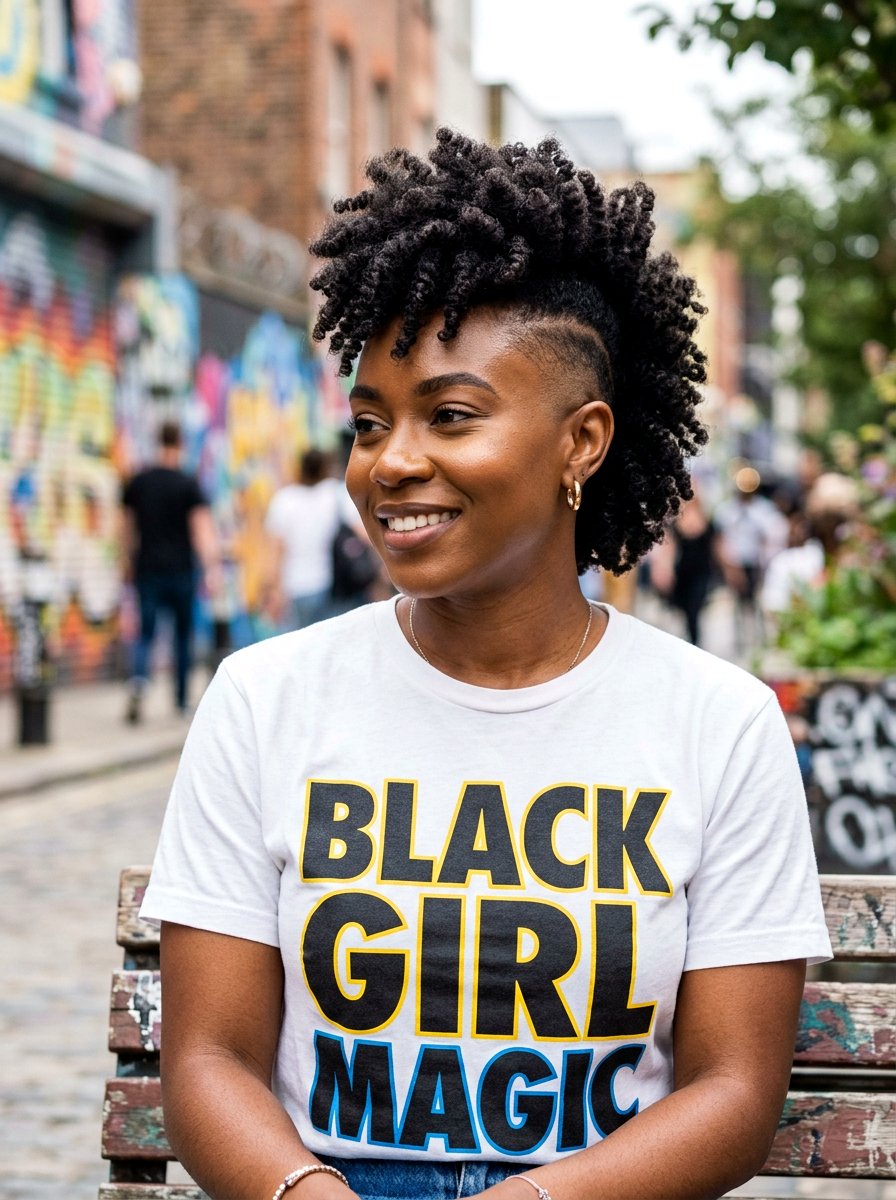 Curly Mohawk 4c Hair - 20 haircut for 4c natural hair - 20 haircut for 4c natural hair