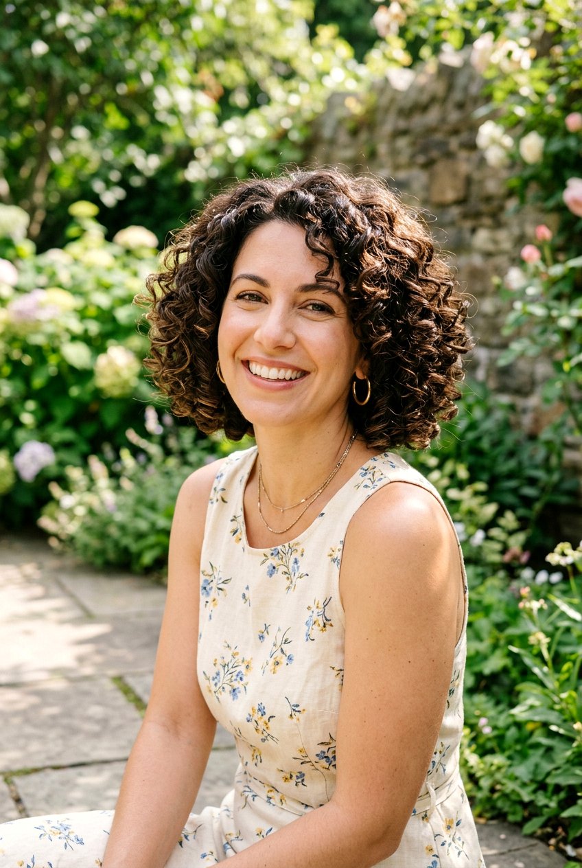 Curly Mom Bob - 20 mom bob haircut - 20 mom bob haircut