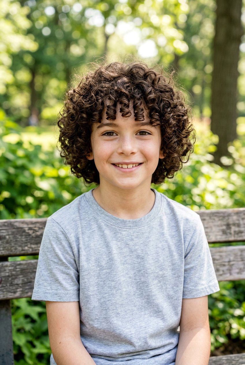 Curly Mop Haircut With Bangs For Boys - 20 curly mop haircut for boys - 20 curly mop haircut for boys