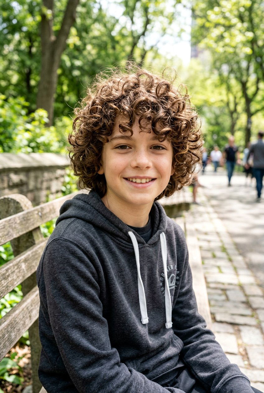 Curly Mop Haircut With Layers For Boys - 20 curly mop haircut for boys - 20 curly mop haircut for boys