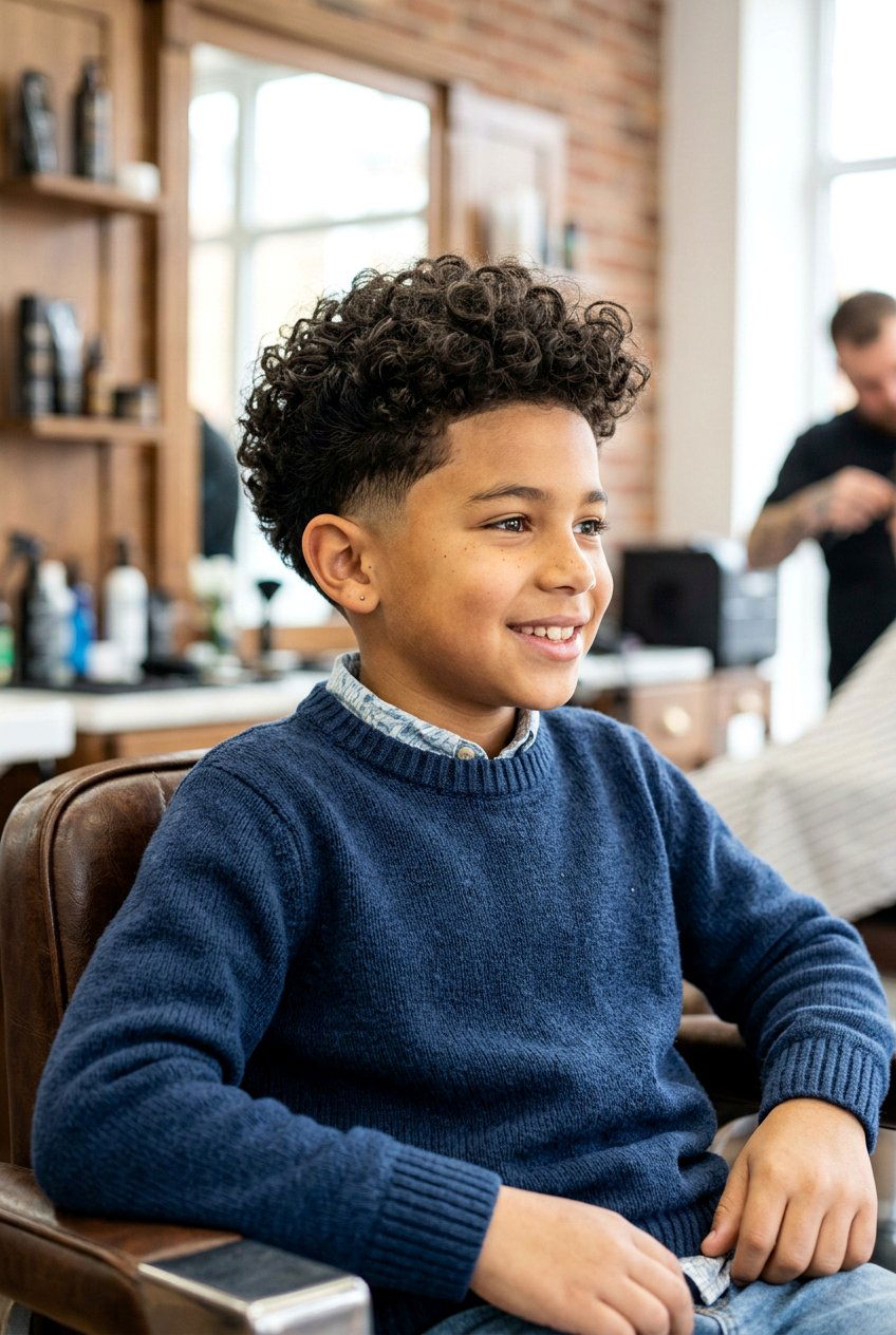Curly Mop Top With Low Fade - 20 boys haircut with curly mop top - 20 boys haircut with curly mop top