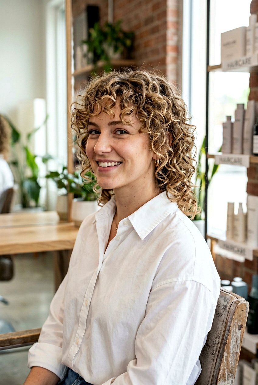 Curly Mullet Bob - 20 curly mullet for women - 20 curly mullet for women