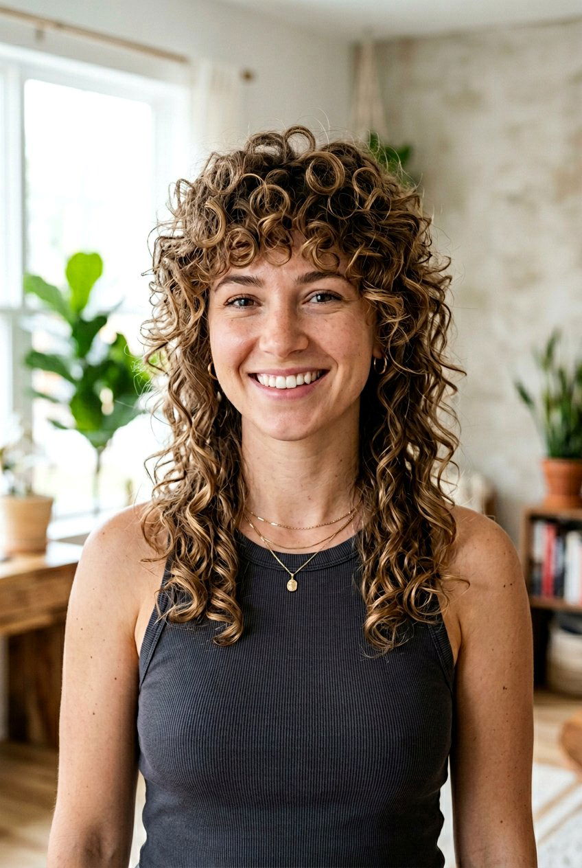 Curly Mullet For Fine Hair - 20 low maintenance haircut for curly fine hair - 20 low maintenance haircut for curly fine hair