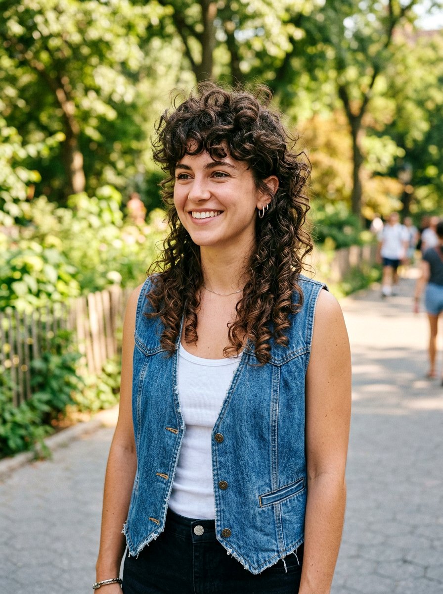 Curly Mullet Haircut - 20 curly haircut ideas for women - 20 curly haircut ideas for women