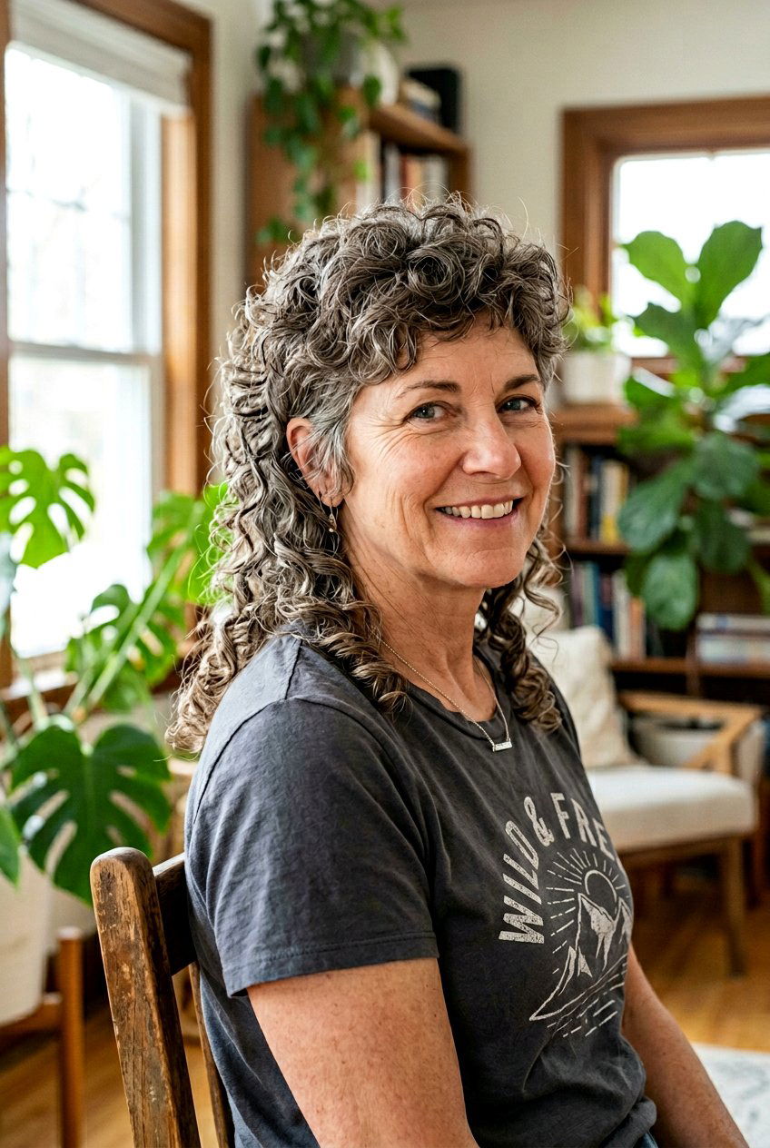 Curly Mullet Haircut - 20 mature women curly haircut ideas - 20 mature women curly haircut ideas