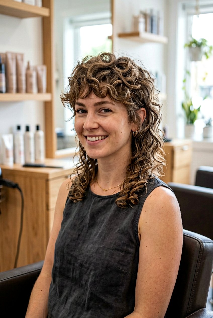 Curly Mullet Haircut For Fine Hair - 20 mullet haircut for fine hair women - 20 mullet haircut for fine hair women