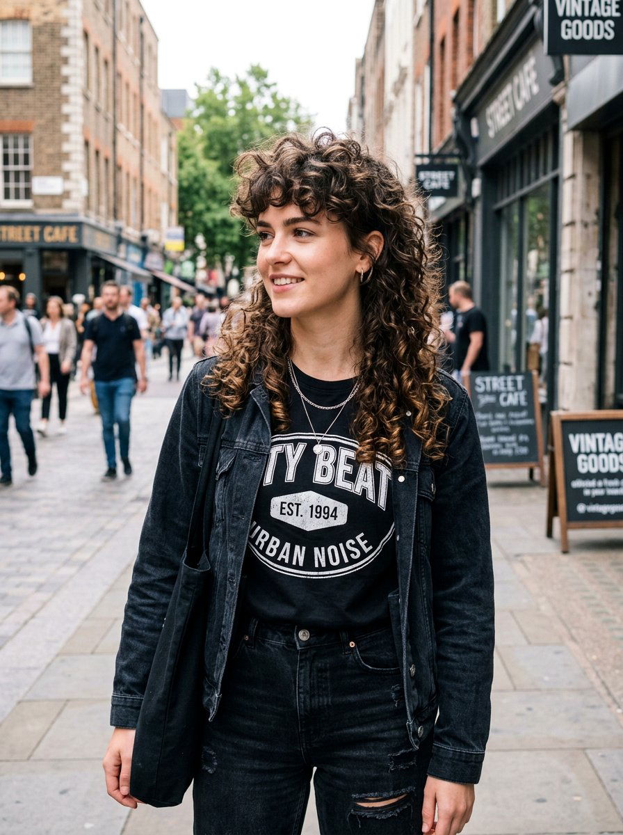 Curly Mullet Volume - 20 volume haircut for curly hair - 20 volume haircut for curly hair