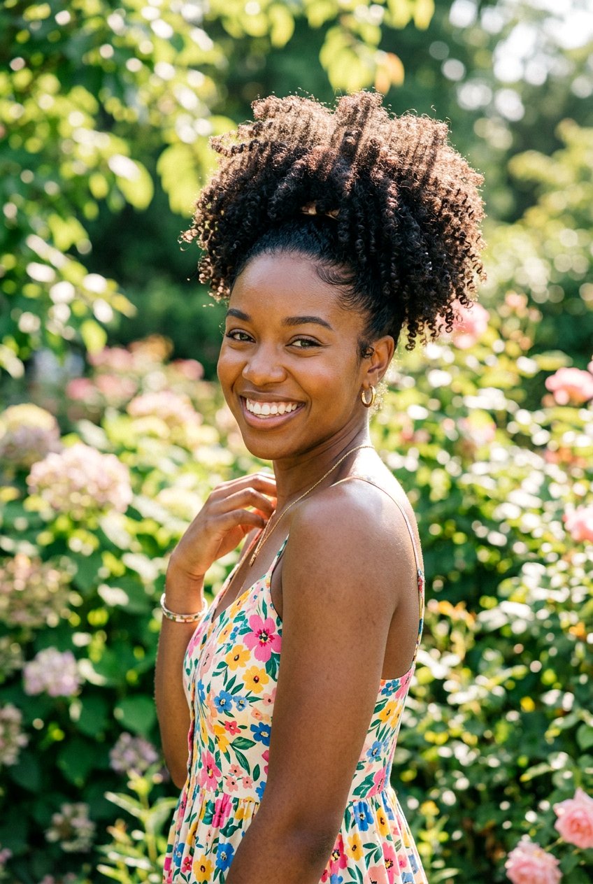 20 Natural Puff Ponytail Hairstyle Ideas for Gorgeous Looks