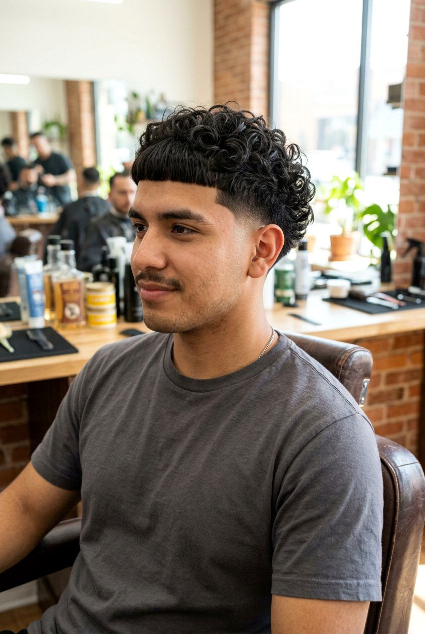 Curly Perm Edgar Cut For Men - 20 curly perm for men - 20 curly perm for men