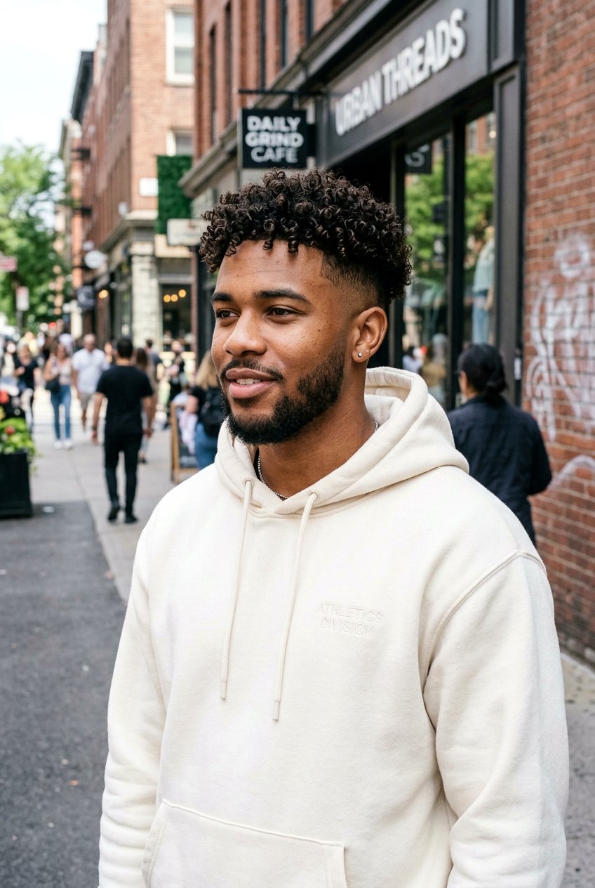 Curly Perm Textured Crop For Men - 20 curly perm for men - 20 curly perm for men