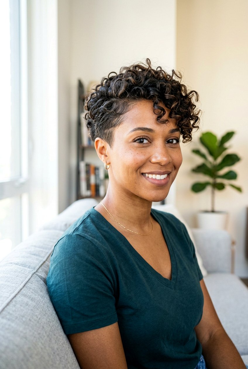 Curly Pixie Bob For Fine Hair - 20 low maintenance haircut for curly fine hair - 20 low maintenance haircut for curly fine hair