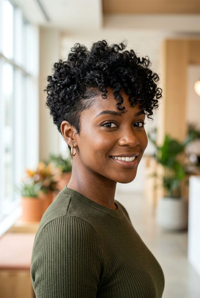 Curly Pixie Cut - 20 short curly hairstyles - 20 short curly hairstyles