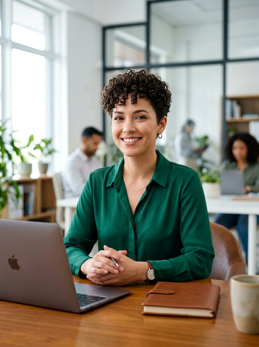 Curly Pixie Cut - 20 polished pixie haircut for office women - 20 polished pixie haircut for office women