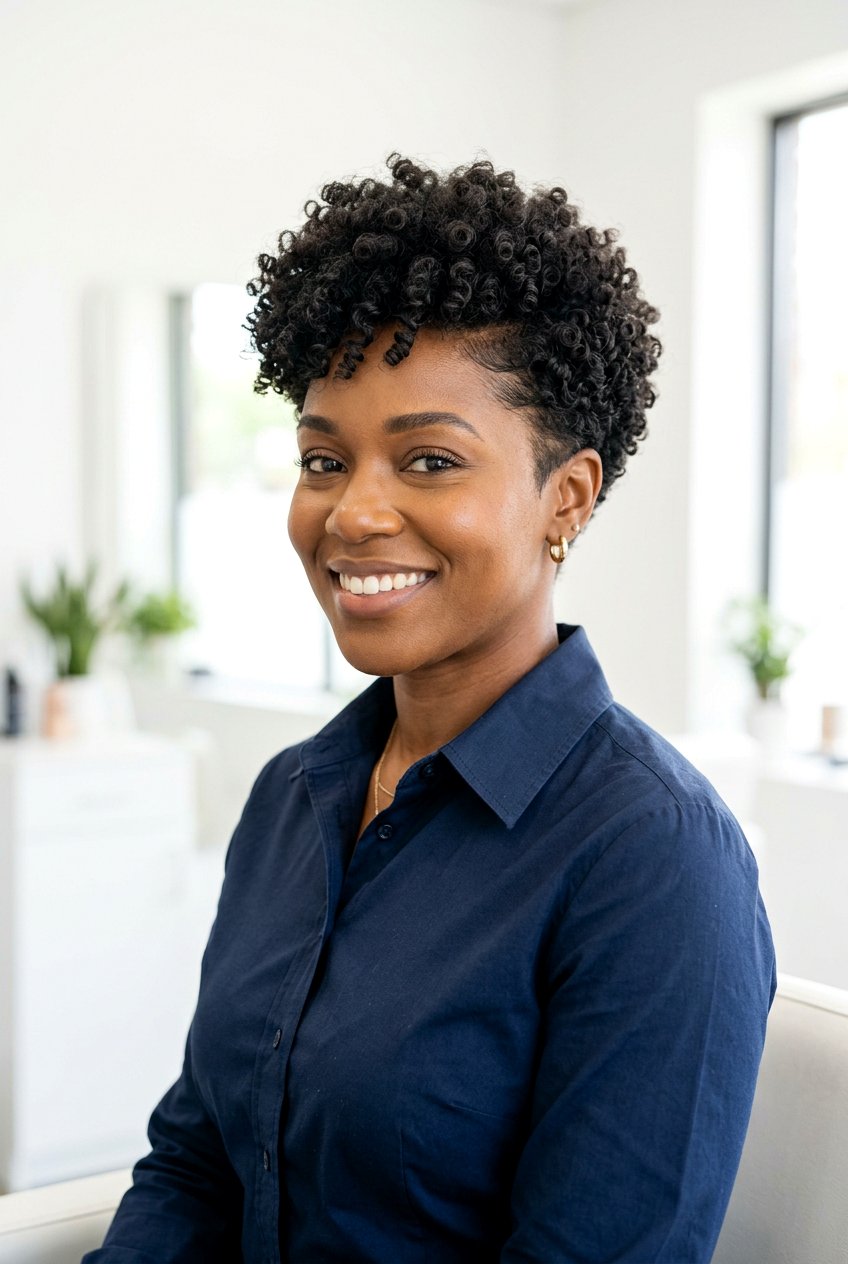 Curly Pixie Cut For Thick Hair - 20 curly pixie for older women - 20 curly pixie for older women