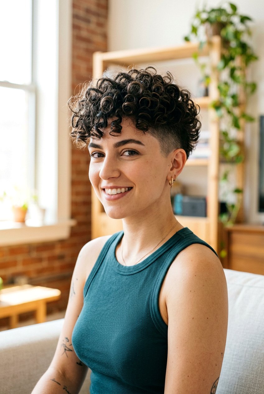 Curly Pixie Undercut For Thick Hair - 20 pixie undercut for thick hair - 20 pixie undercut for thick hair