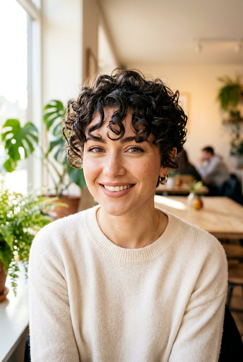 Curly Pixie With Long Bangs - 20 pixie with long bangs - 20 pixie with long bangs