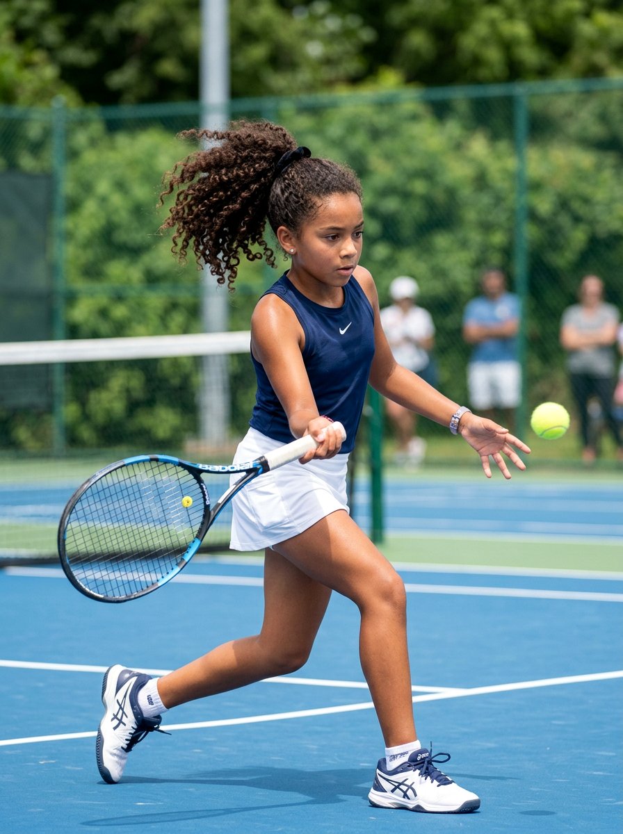 Curly Ponytail Tennis Hairstyle - 20 tennis hairstyles for girls - 20 tennis hairstyles for girls