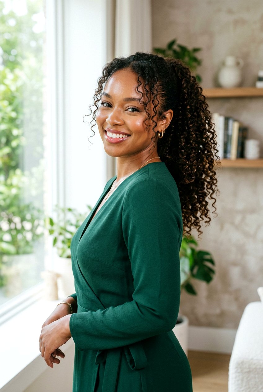 Curly Ponytail With Face Framing Pieces - 20 graduation ponytail with curls - 20 graduation ponytail with curls