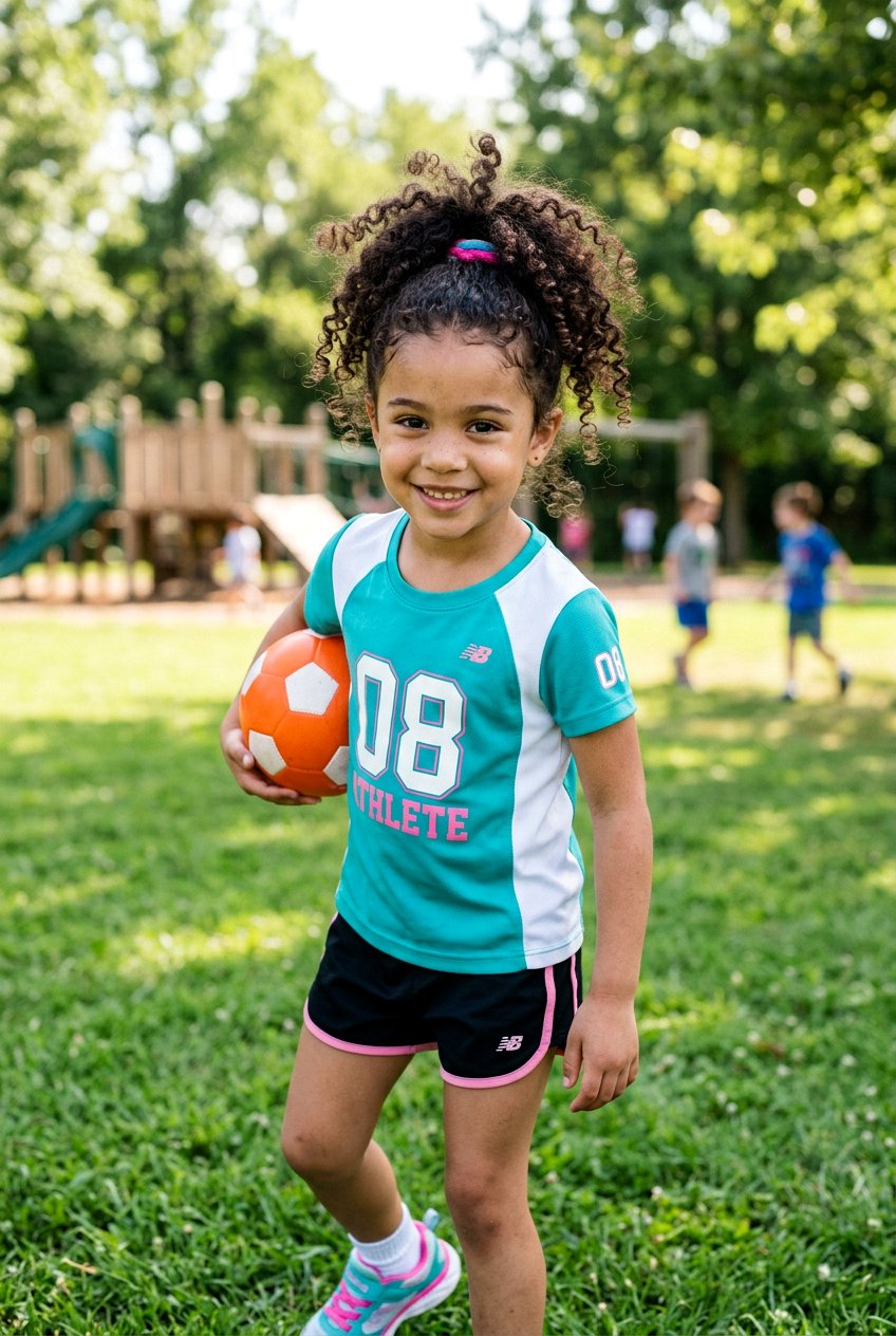 Curly Ponytail With Loose Strands - 20 little girls soft curls hairstyle - 20 little girls soft curls hairstyle