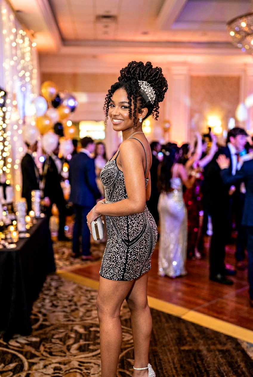 Curly Prom Updo - 20 best prom hairstyle ideas - 20 best prom hairstyle ideas