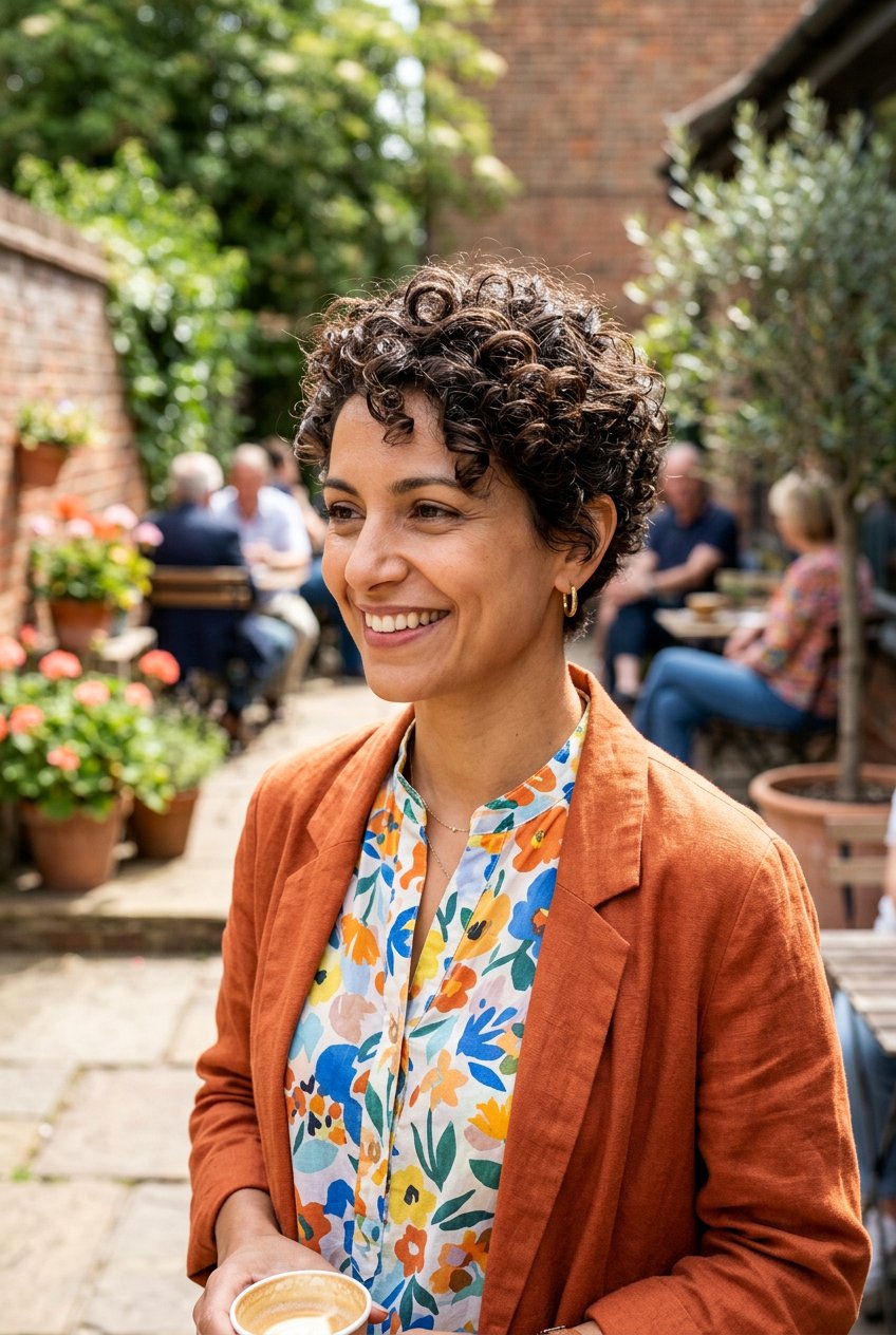 Curly Sculpted Pixie - 20 trendy short hairstyles 2026 - 20 trendy short hairstyles 2026