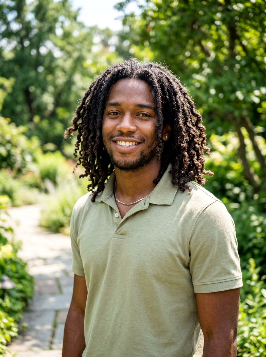 Curly Semi Freeform Dreads - 20 semi freeform dreads styles men - 20 semi freeform dreads styles men