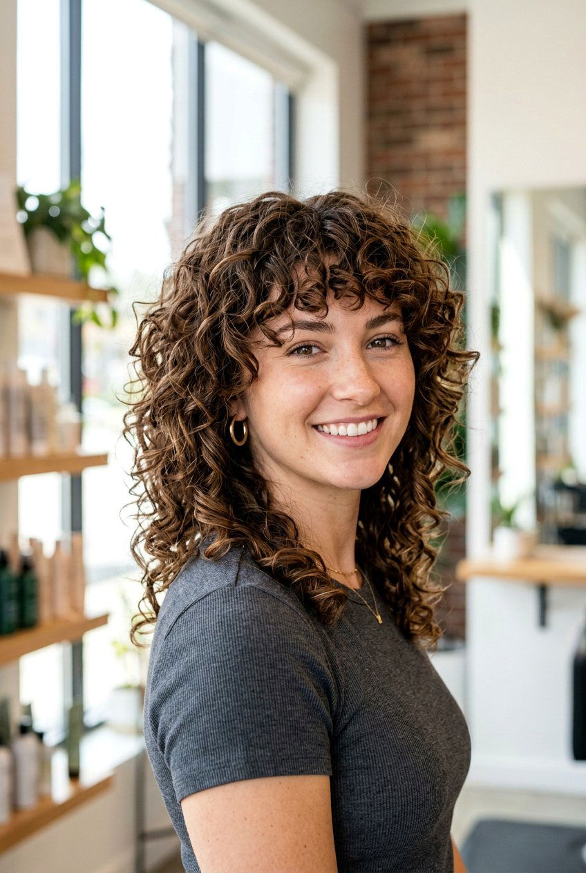 Curly Shag - 20 new haircut trends for women - 20 new haircut trends for women