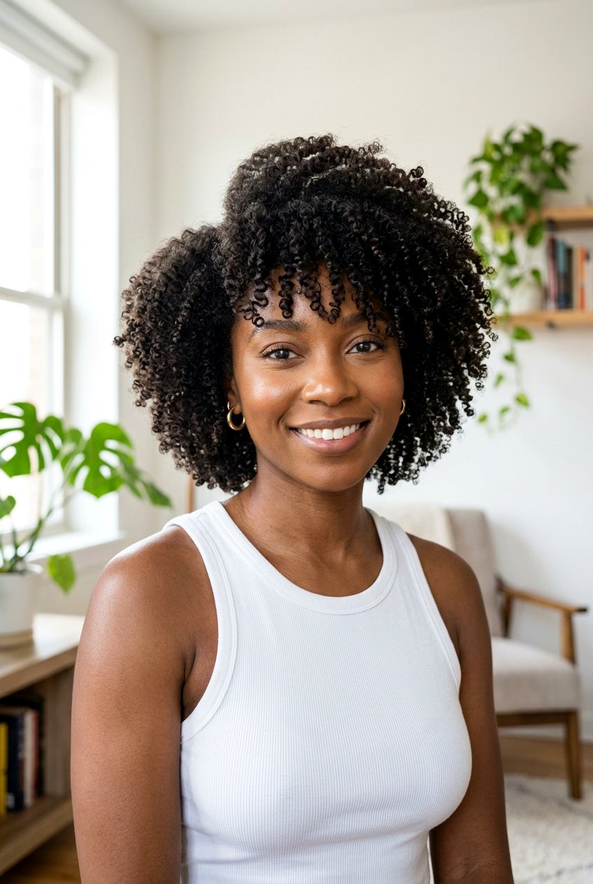 Curly Shag Bob For Coily Hair - 20 curly shag bob haircut - 20 curly shag bob haircut