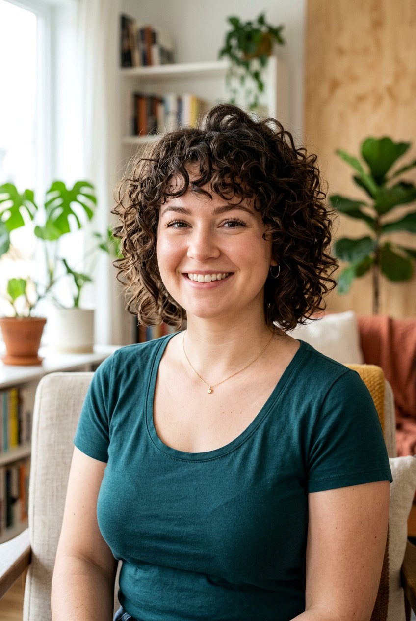 Curly Shag Bob Haircut For Round Face - 20 curly shag bob haircut - 20 curly shag bob haircut