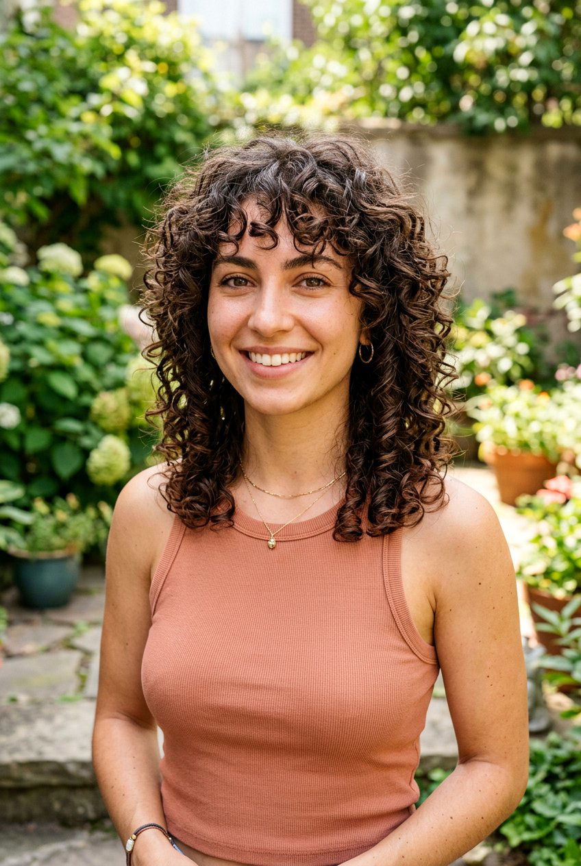 Curly Shag Cut - 20 low maintenance haircut for naturally gray women - 20 low maintenance haircut for naturally gray women