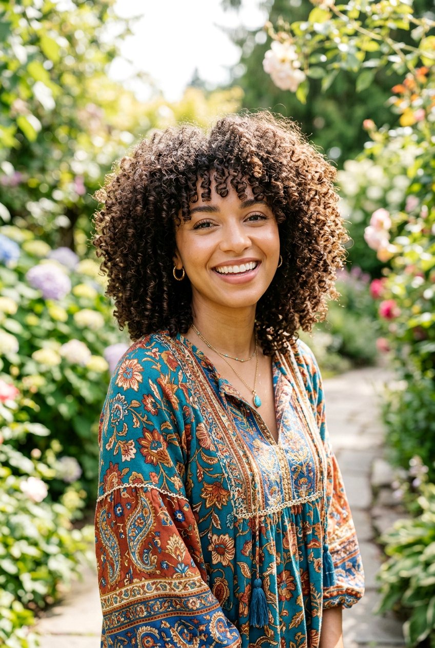 Curly Shag For Damaged Texture - 20 haircut for transitioning hair color damage - 20 haircut for transitioning hair color damage