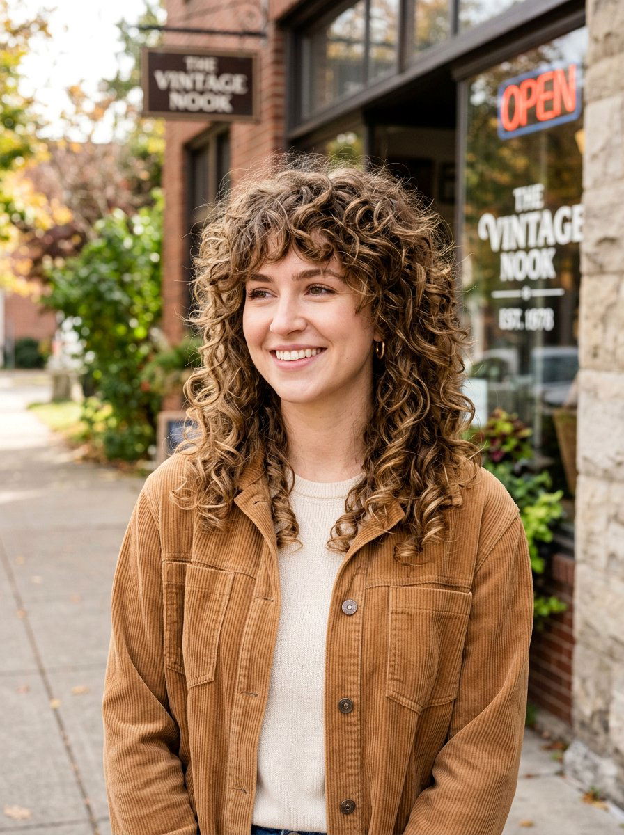 Curly Shag For Medium Hair - 20 quick hairstyle for medium curls - 20 quick hairstyle for medium curls