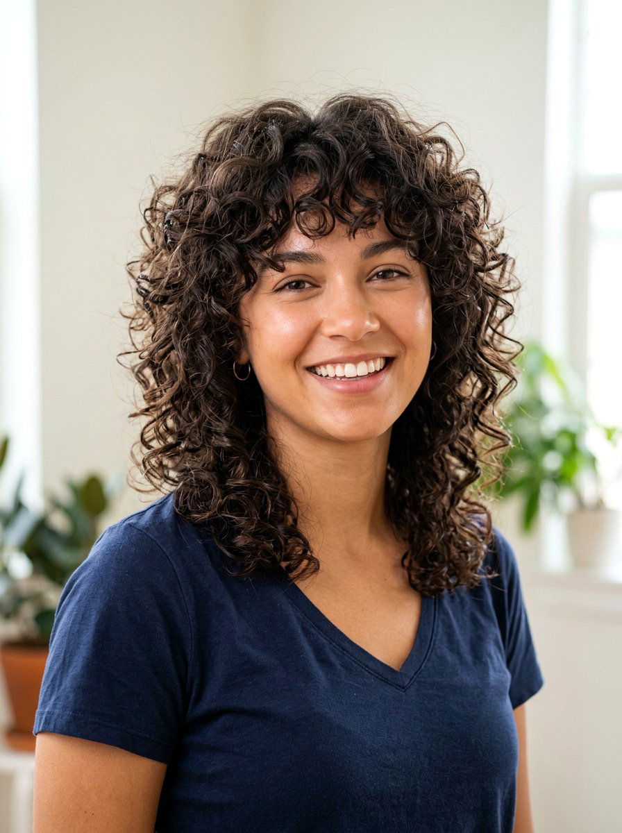 Curly Shag Haircut - 20 elegant shag haircut for older women - 20 elegant shag haircut for older women