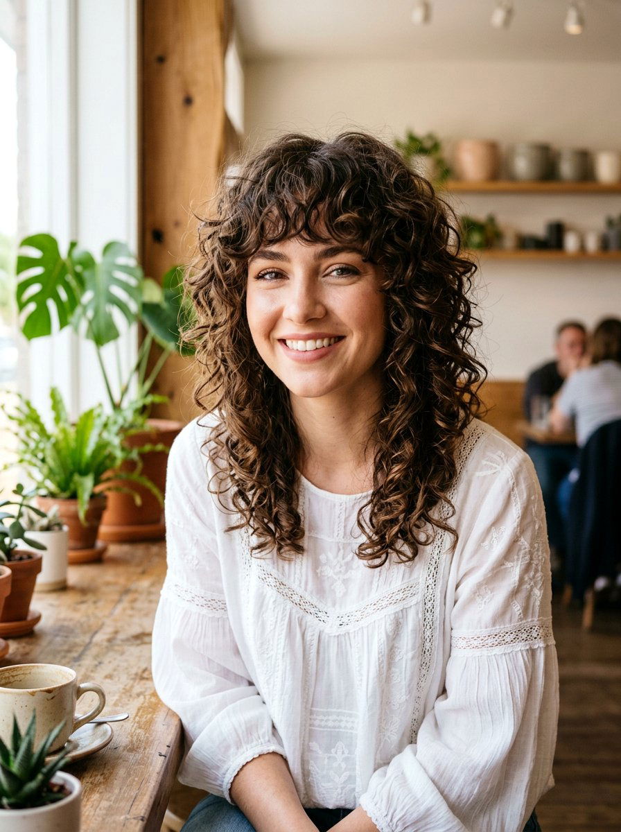 Curly Shag Haircut - 20 glamorous hairstyle ideas for women - 20 glamorous hairstyle ideas for women