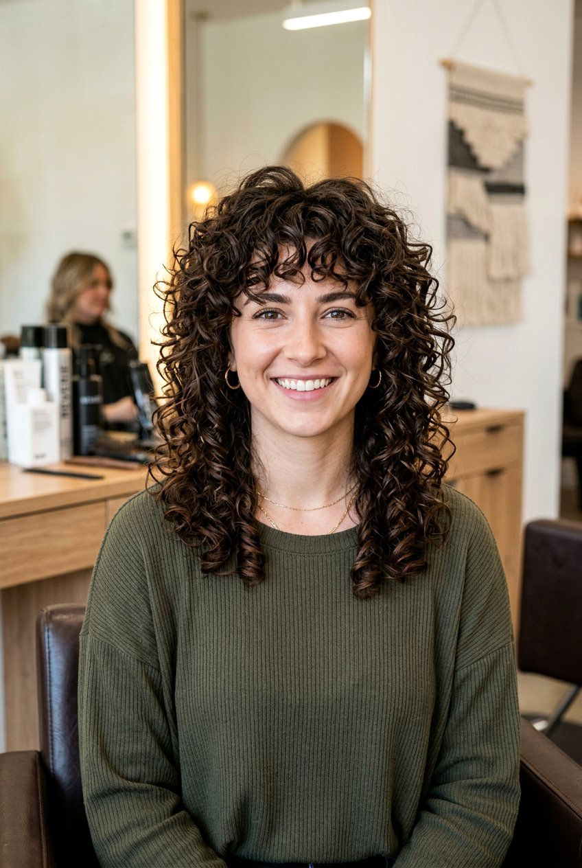 Curly Shag Haircut - 20 modern shag haircut - 20 modern shag haircut