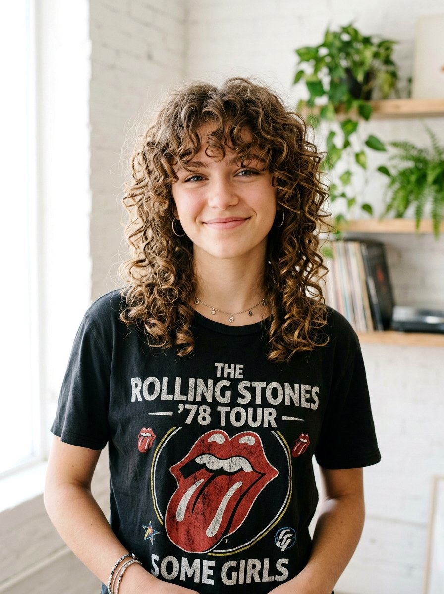 Curly Shag Haircut - 20 cute hairstyle for teenage girls curls - 20 cute hairstyle for teenage girls curls