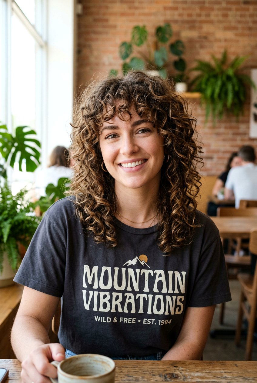 Curly Shag Haircut For Summer - 20 summer hairstyles for curly hair - 20 summer hairstyles for curly hair