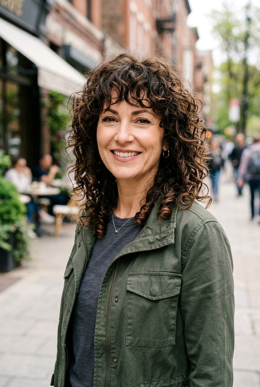 Curly Shag Haircut For Women Over 40 - 20 curly haircut for women over 40 - 20 curly haircut for women over 40