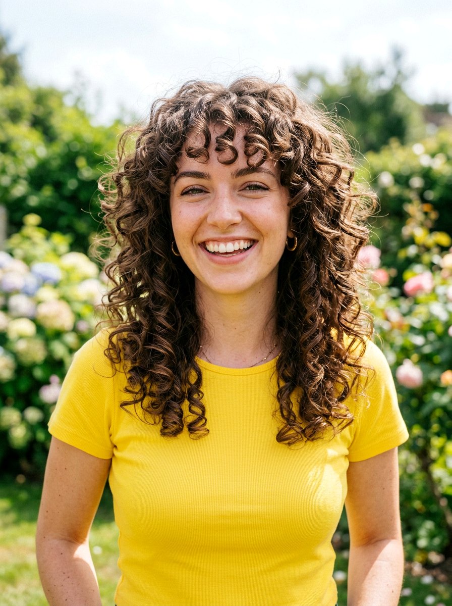 Curly Shag Haircut With Bangs - 20 college girls shag haircut with bangs - 20 college girls shag haircut with bangs